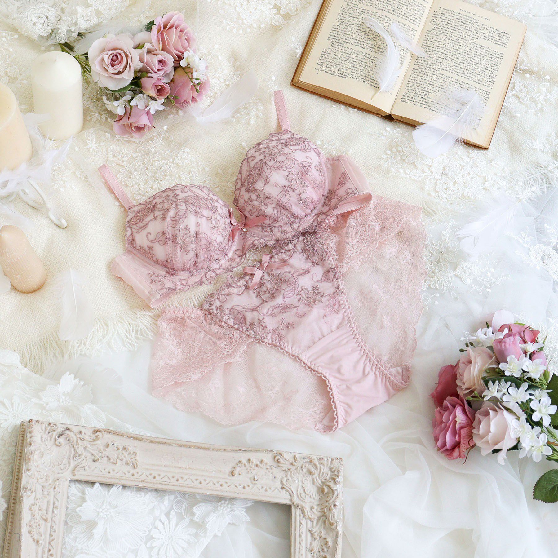 Risa Magli「ナンシー ブラジャー （B-C） ＜スウィートリッチ＞」|インナー|