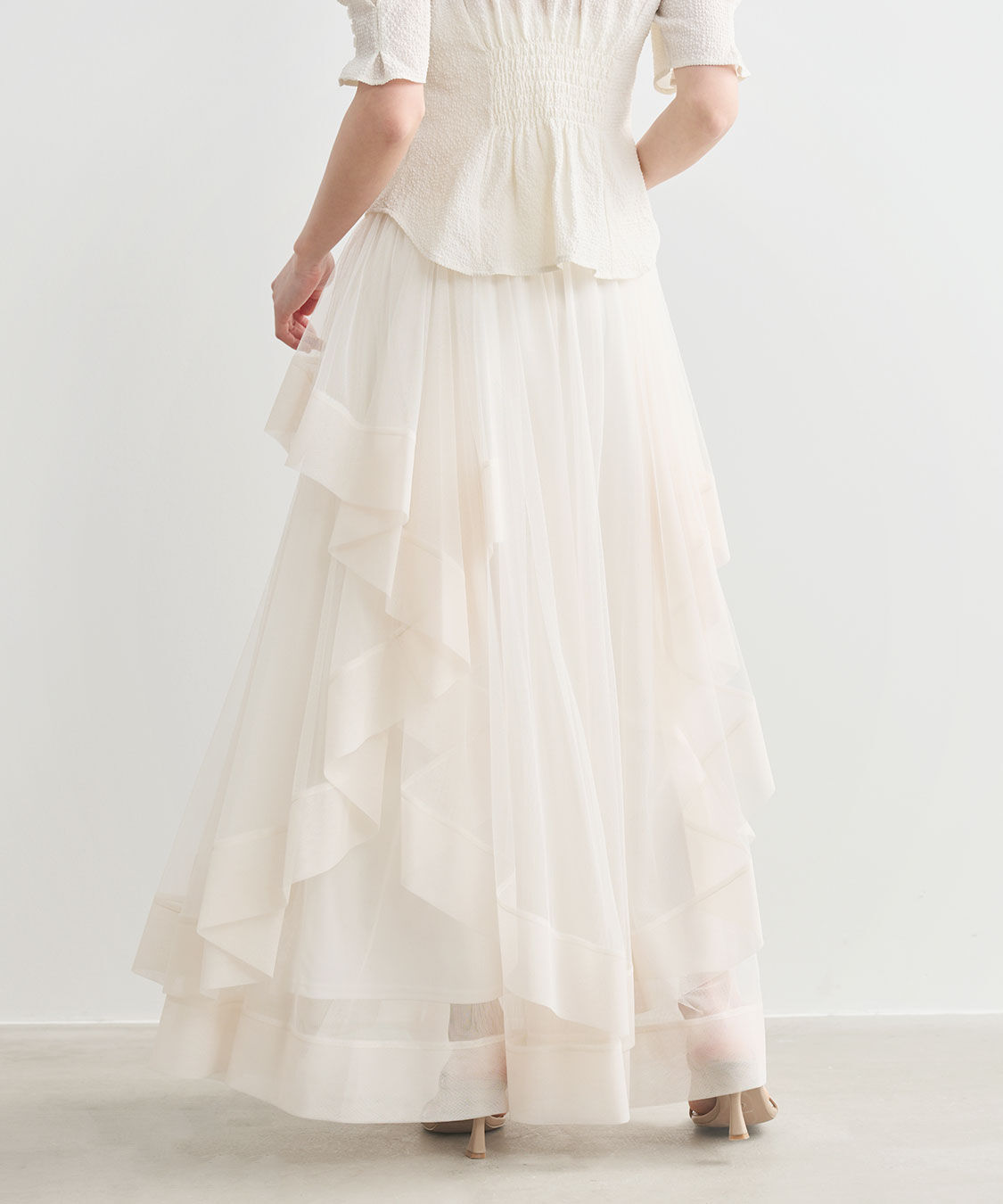 COCO DEAL「サークルフレアチュールスカート」|スカート|