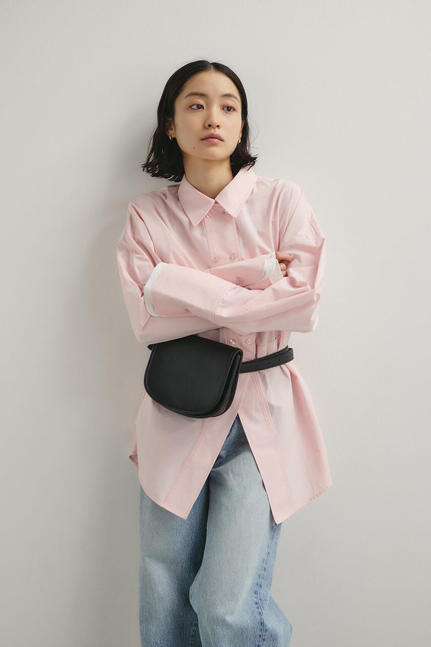 STYLEMIXER「カッティングレイヤードカフスシャツ」|シャツ・ブラウス|PNK