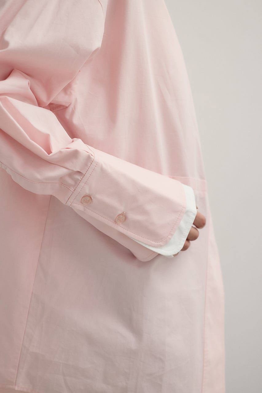 STYLEMIXER「カッティングレイヤードカフスシャツ」|シャツ・ブラウス|