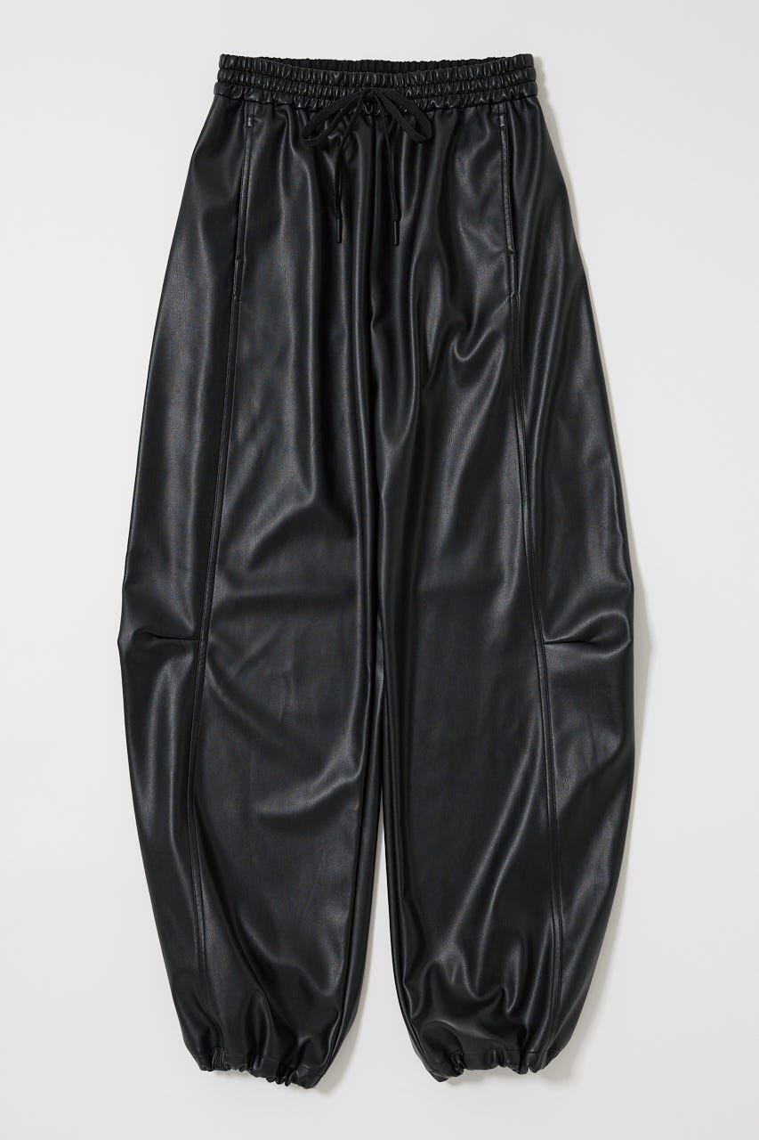 MOUSSY「F/LEATHER JOGGER パンツ」|その他|