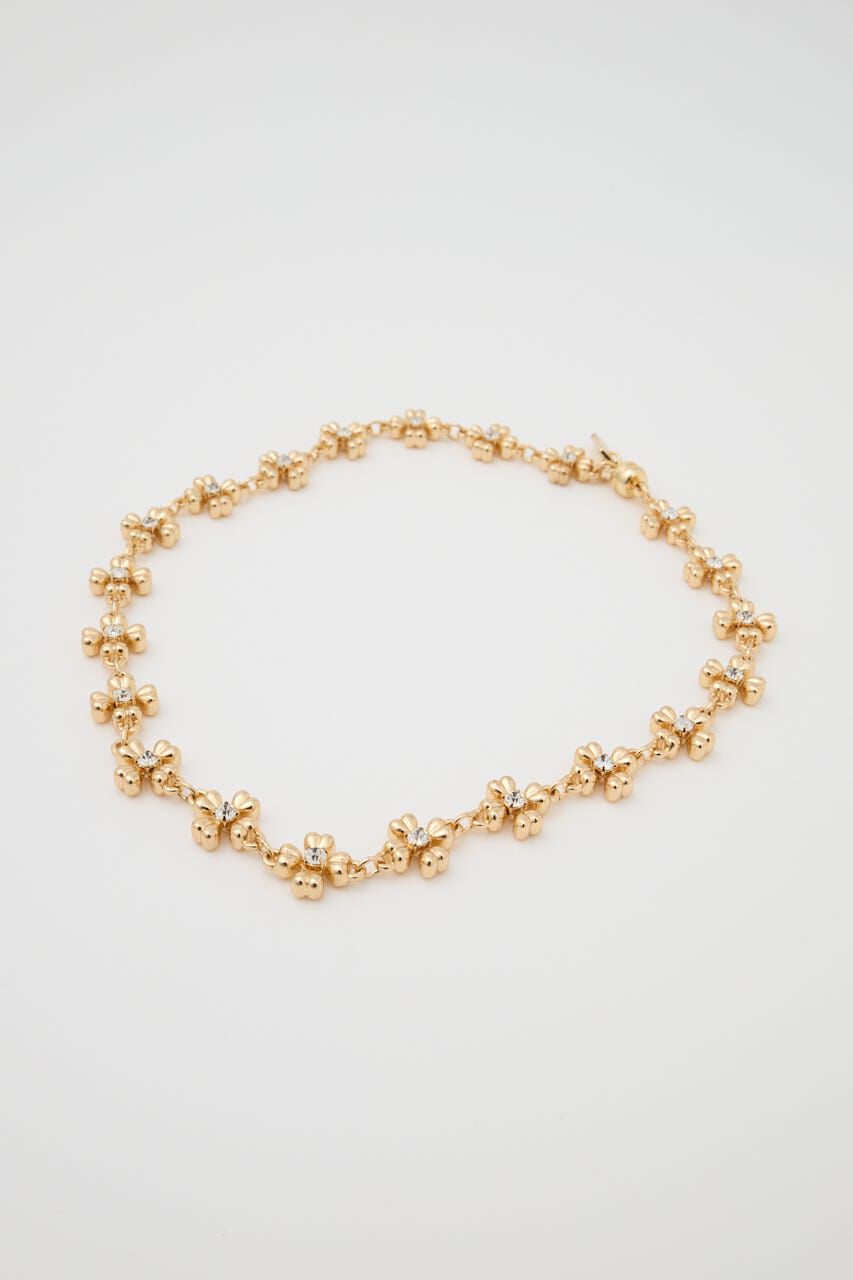 MOUSSY「FLORAL BEADS ネックレス」|ネックレス|