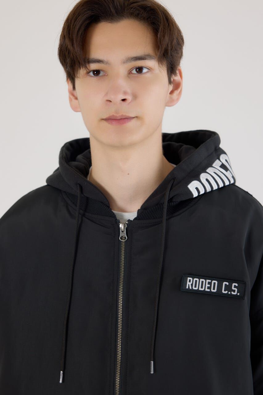 RODEO CROWNS「フーディーMA-1」|ブルゾン・スタジャン|