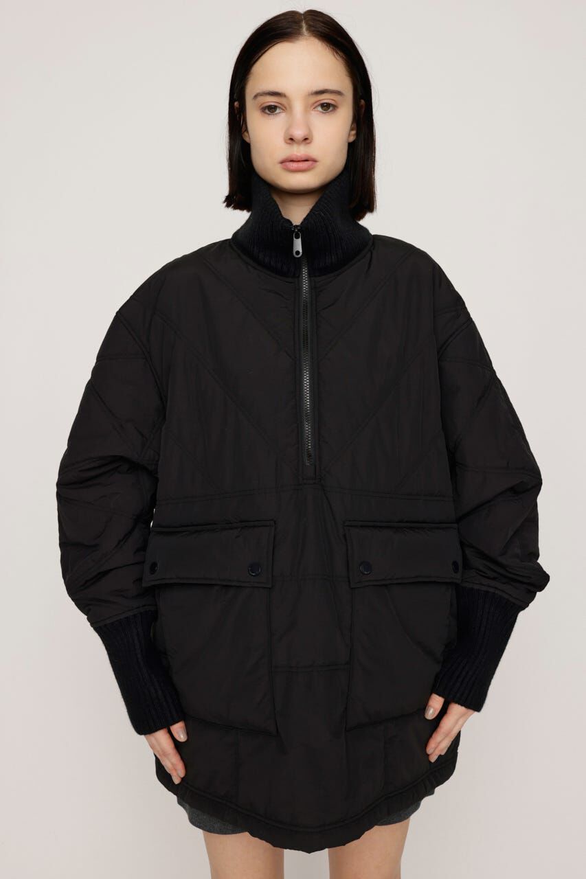 SLY「QUILTING STAND NYLON PULLOVER」|ブルゾン・スタジャン|