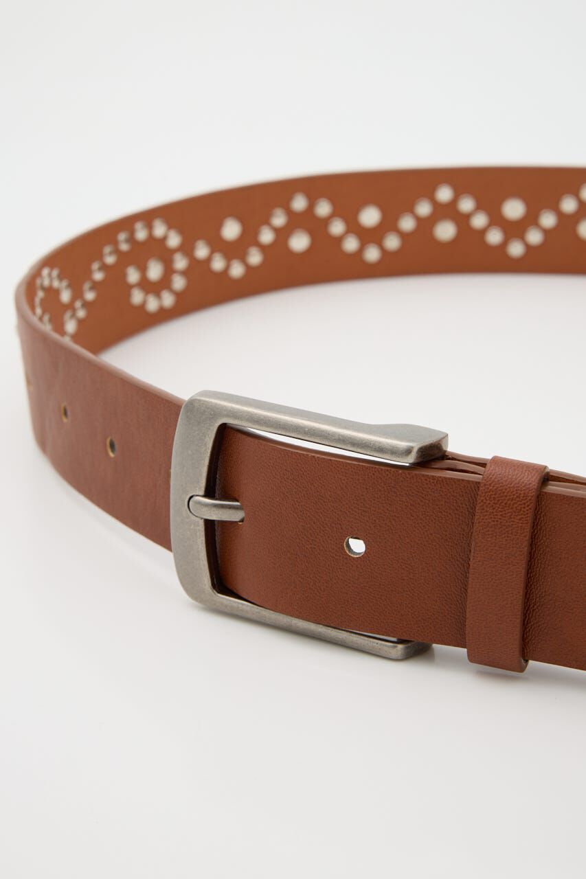 SLY「F／LEATHER STUDS ベルト」|ベルト|