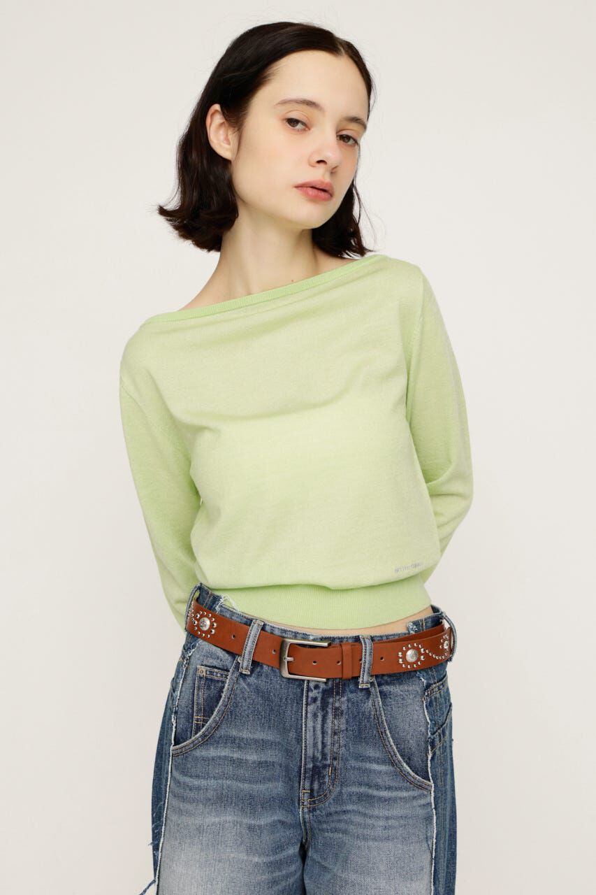 SLY「F／LEATHER STUDS ベルト」|ベルト|