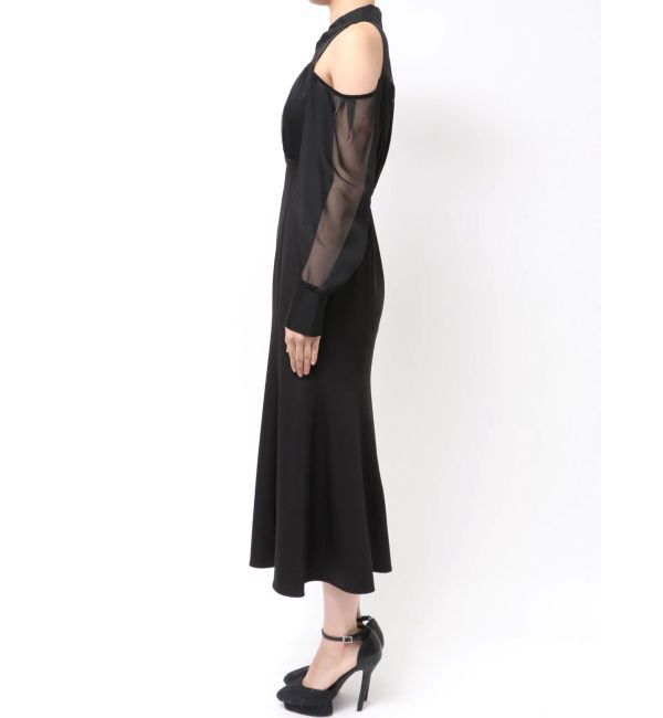 RESEXXY「シアースリーブシャツマーメイドワンピース」|ワンピース|