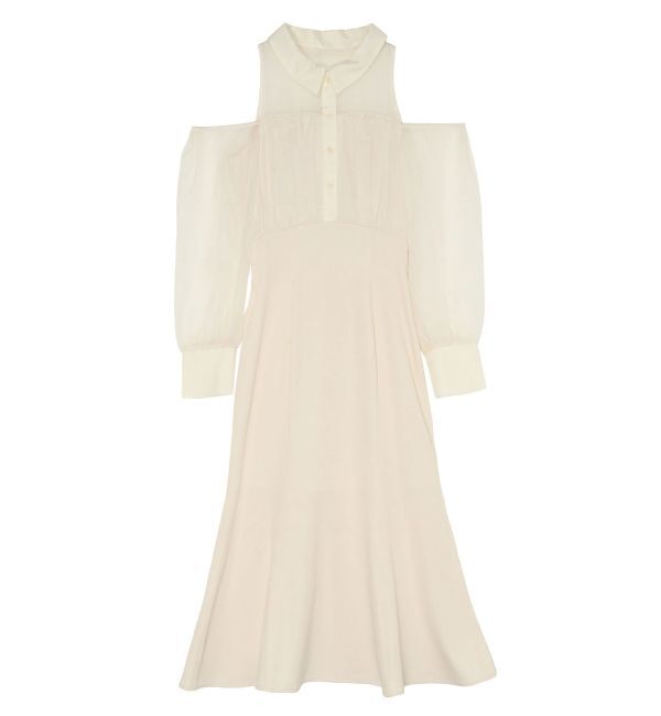 RESEXXY「シアースリーブシャツマーメイドワンピース」|ワンピース|