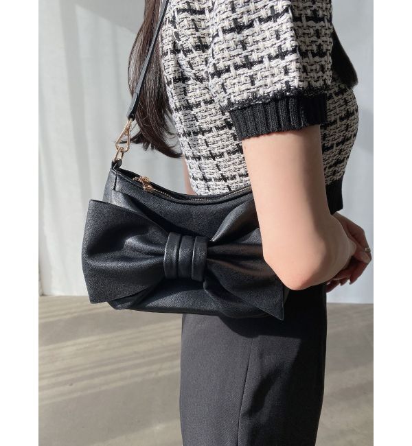 RESEXXY「リボンモチーフバッグ」|ハンドバッグ|