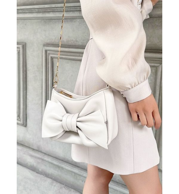 RESEXXY「リボンモチーフバッグ」|ハンドバッグ|