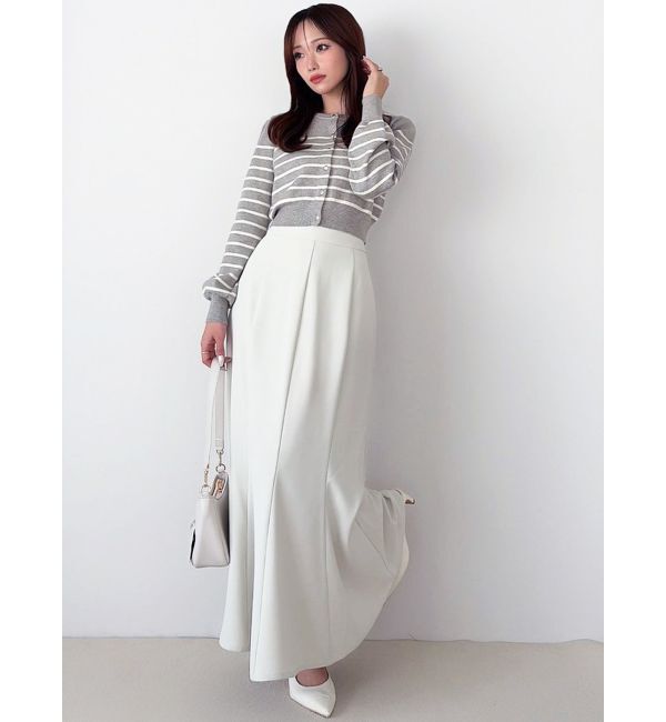 RESEXXY「クルーネックニットカーディガン」|カーディガン|