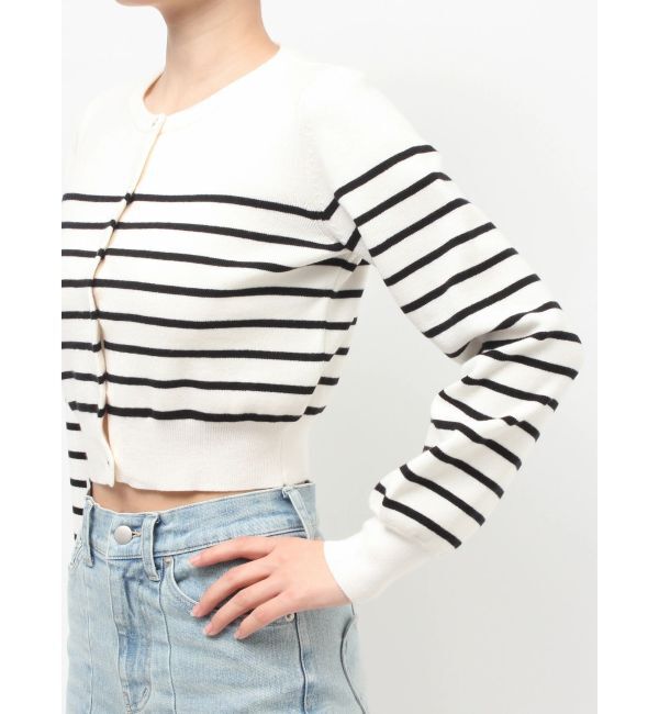 RESEXXY「クルーネックニットカーディガン」|カーディガン|