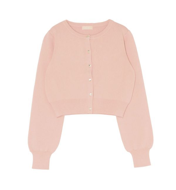 RESEXXY「クルーネックニットカーディガン」|カーディガン|