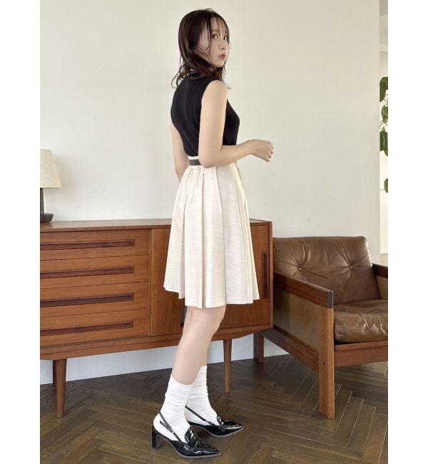 dazzlin「コンパクトノースリニットトップス」|ニット・セーター|