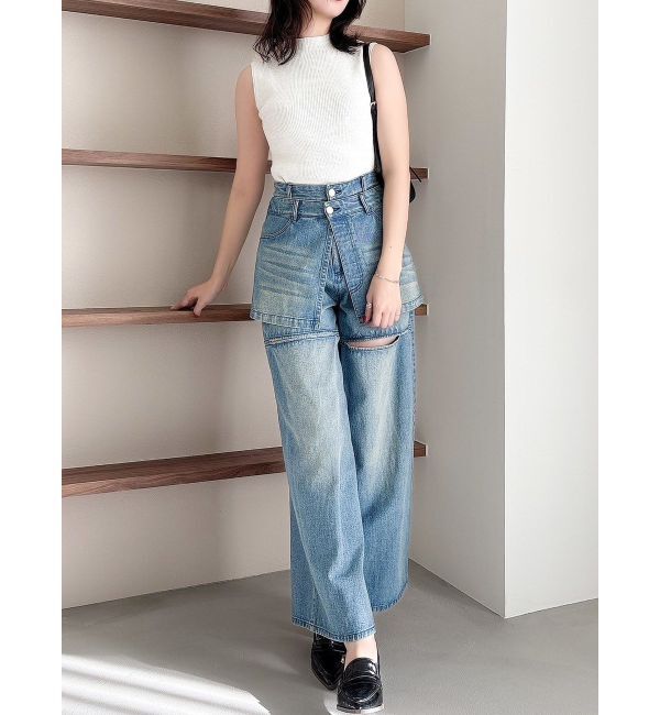 dazzlin「コンパクトノースリニットトップス」|ニット・セーター|