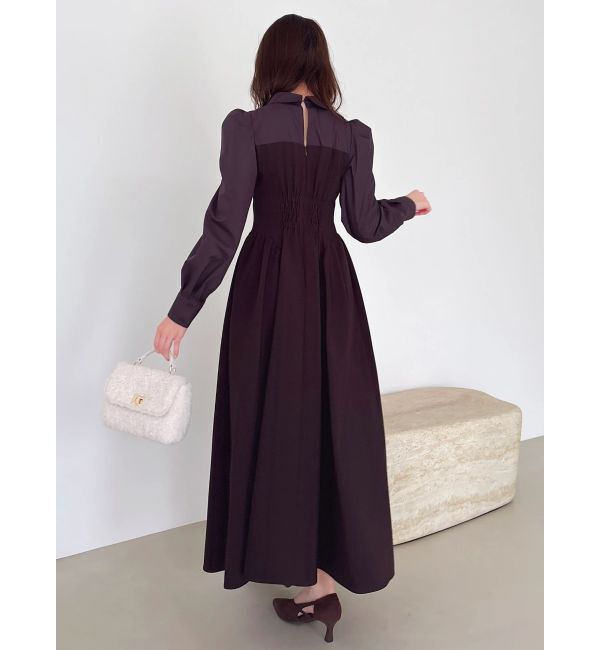 dazzlin「【久間田琳加コラボ】シャツベアドッキングワンピース」|ワンピース|