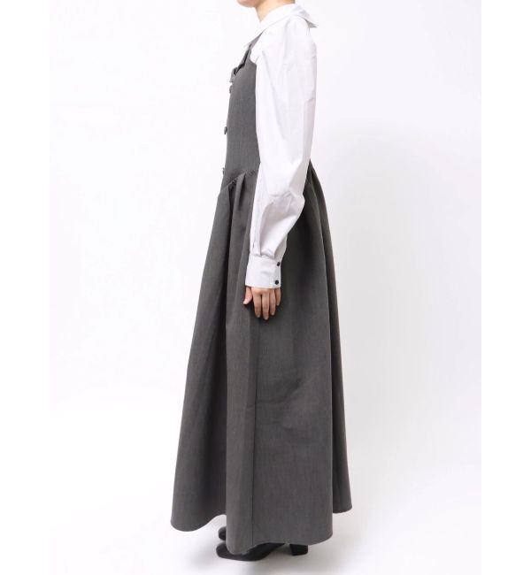 dazzlin「【久間田琳加コラボ】シャツベアドッキングワンピース」|ワンピース|