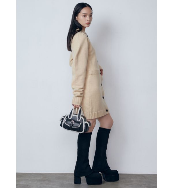 EMODA「シングルカラーミニマルワンピース」|ワンピース|