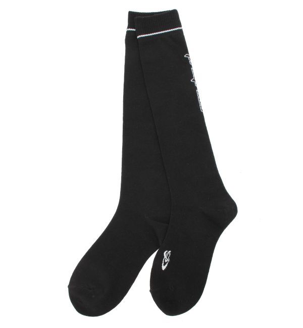 EMODA「ラインロゴソックス」|ソックス|ブラック