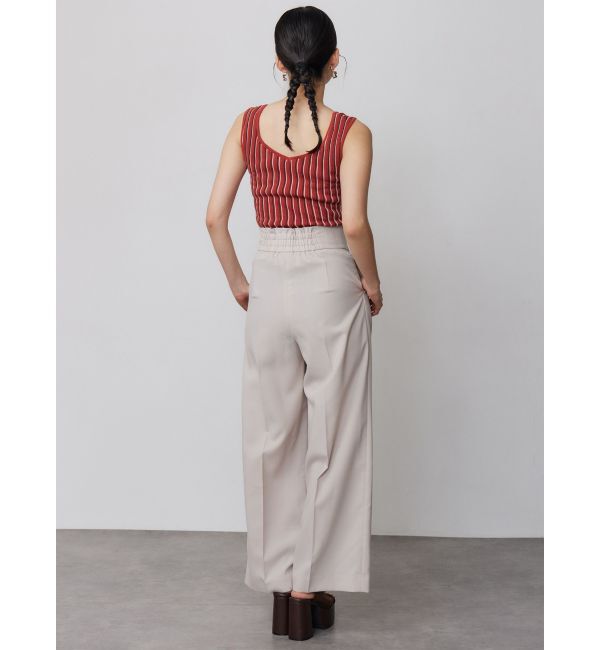 MURUA「ハイウエストセンプレワイドパンツ【セットアップ着用可】【接触冷感】」|その他|