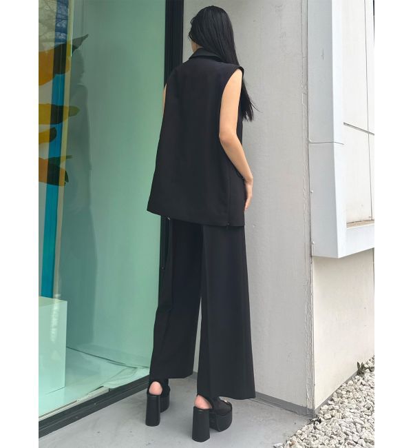 MURUA「ハイウエストセンプレワイドパンツ【セットアップ着用可】【接触冷感】」|その他|