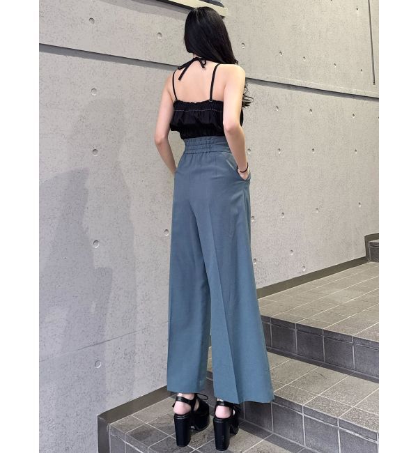 MURUA「ハイウエストセンプレワイドパンツ【セットアップ着用可】【接触冷感】」|その他|