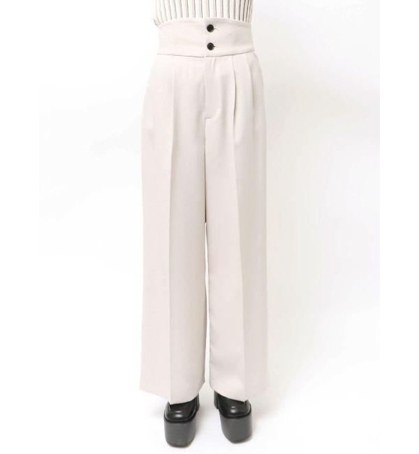 MURUA「ハイウエストセンプレワイドパンツ【セットアップ着用可】【接触冷感】」|その他|