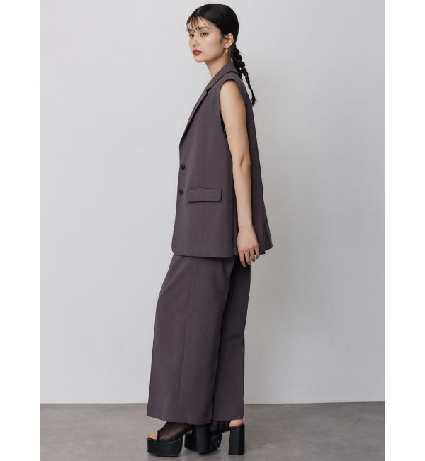 MURUA「ハイウエストセンプレワイドパンツ【セットアップ着用可】【接触冷感】」|その他|