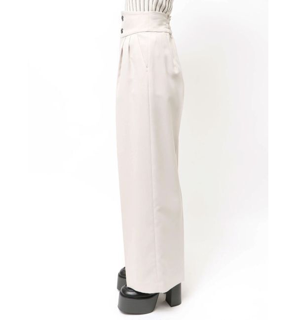 MURUA「ハイウエストセンプレワイドパンツ【セットアップ着用可】【接触冷感】」|その他|