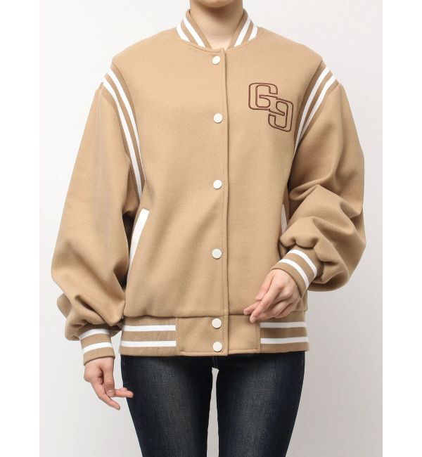 GYDA「BACK embroidaryジャケット」|その他|ベージュ