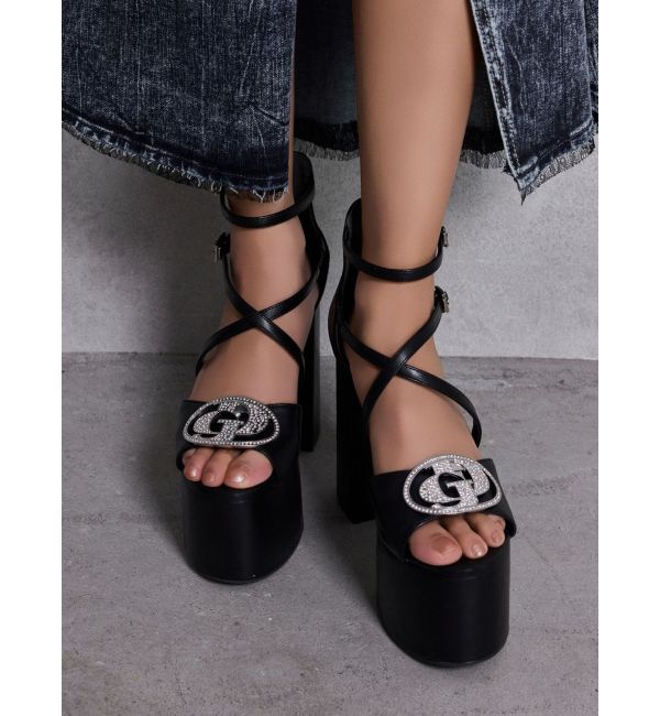 GYDA「GD bijou MOLDベルトサンダル」|サンダル|