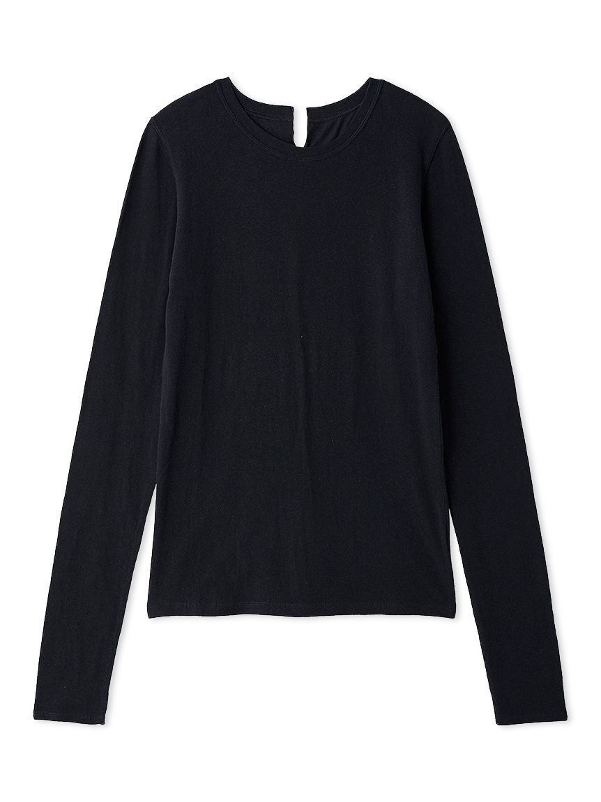 emmi atelier「【ONLINE限定カラーあり】2wayスラブ天竺カットソー」|Tシャツ・カットソー|