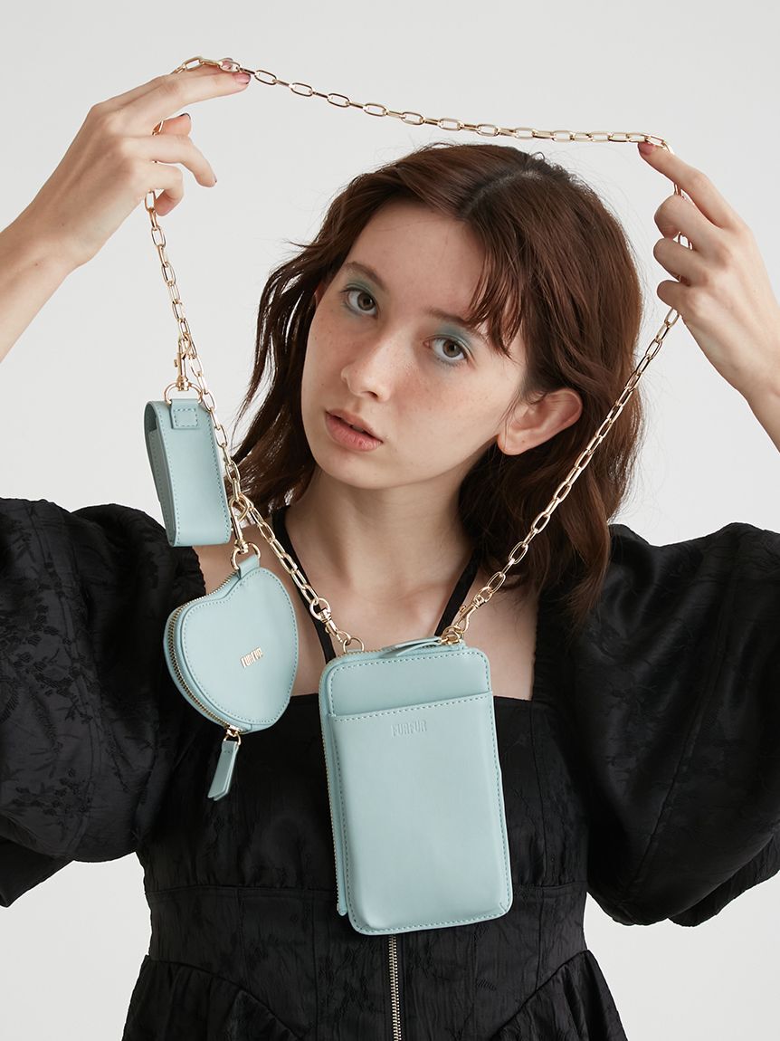 FURFUR「【WEB限定カラー】3SETマルチショルダー」|ショルダー・メッセンジャー|