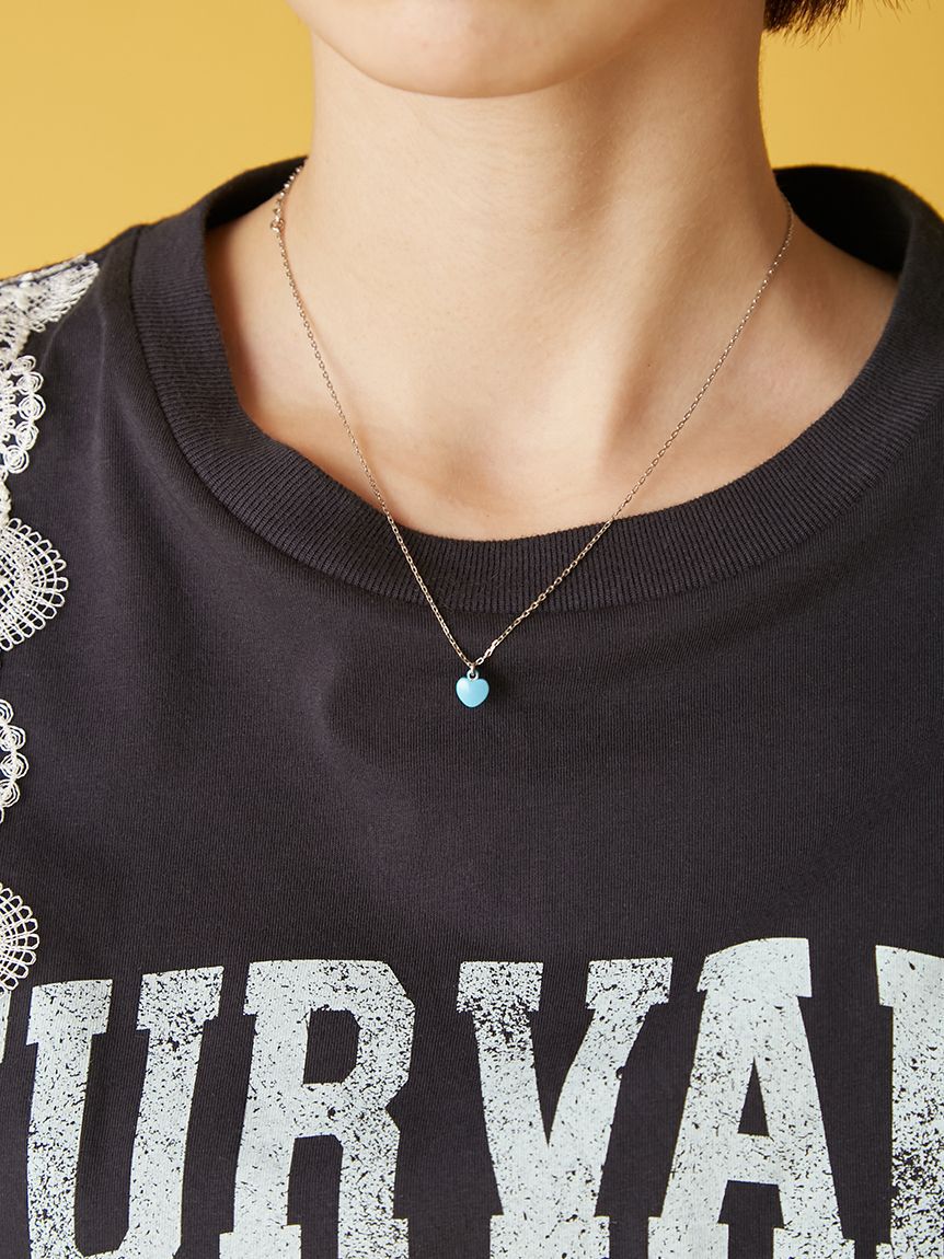 FURFUR「ハートモチーフネックレス」|ネックレス|