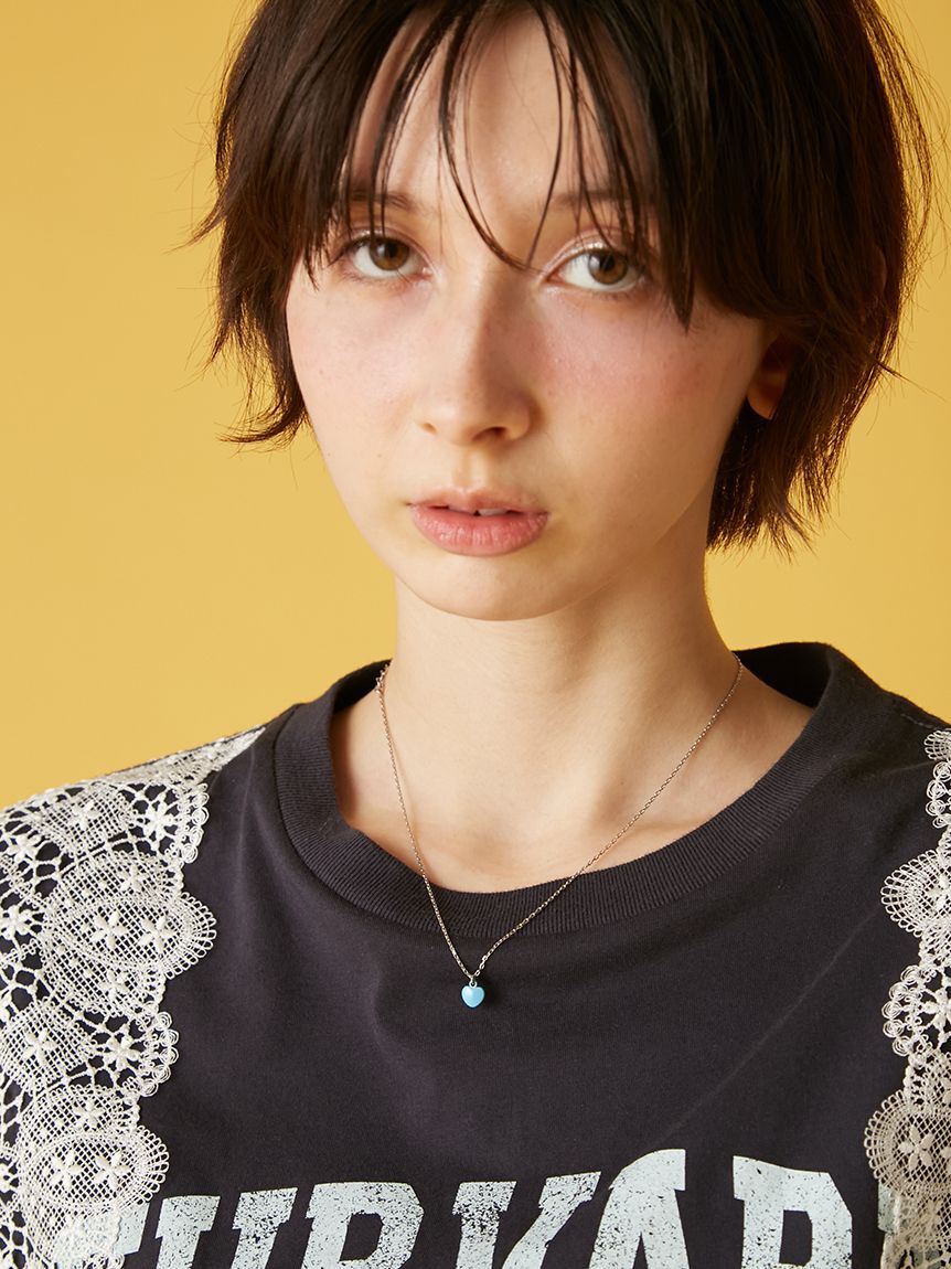 FURFUR「ハートモチーフネックレス」|ネックレス|