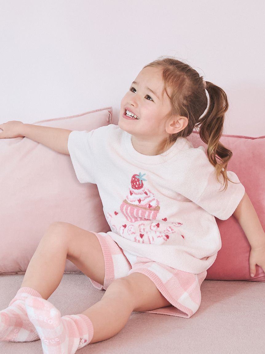 GELATO PIQUE KIDS & BABY「【KIDS】エアリーモコモチーフジャガードプルオーバー」|プルオーバー|PNK