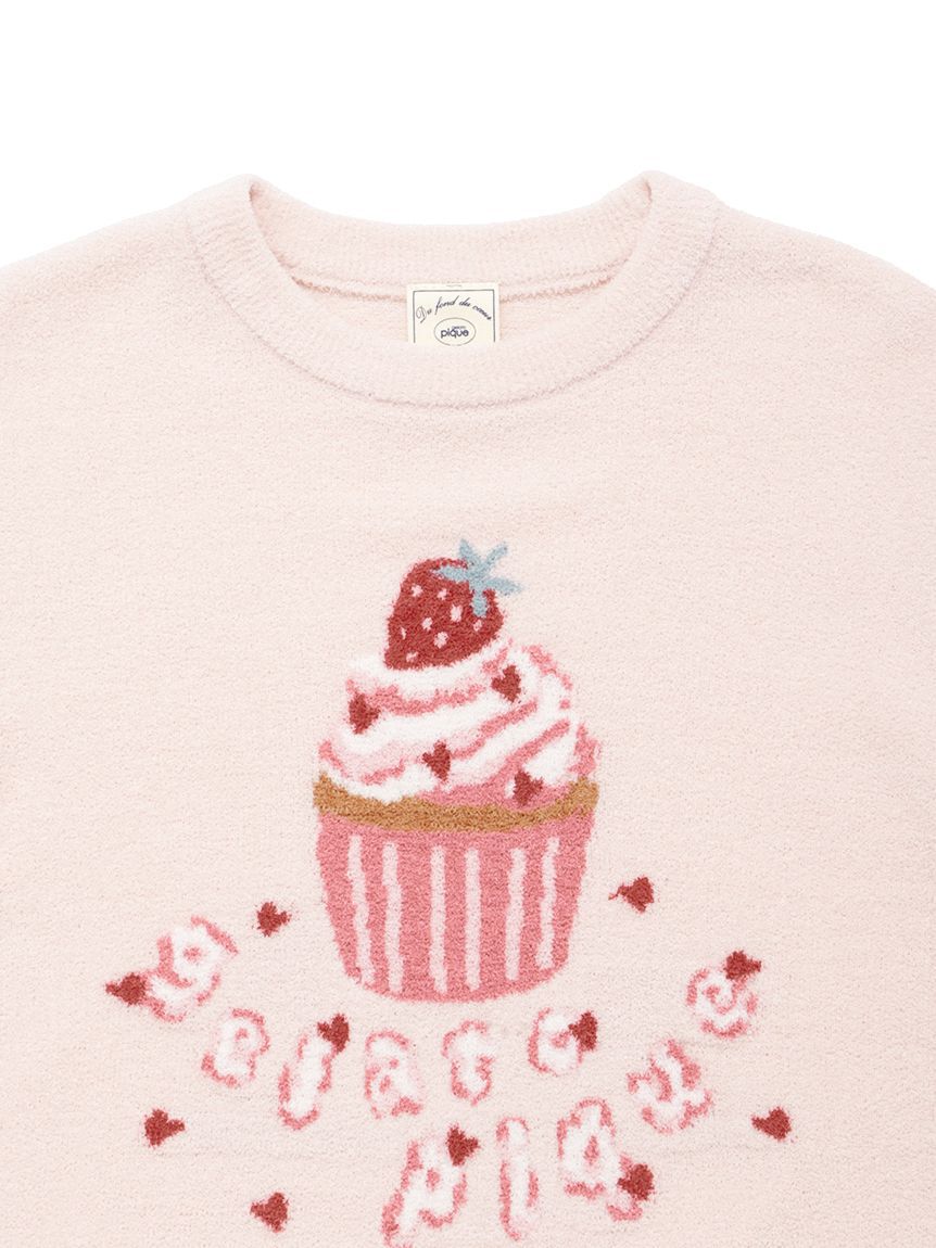 GELATO PIQUE KIDS & BABY「【KIDS】エアリーモコモチーフジャガードプルオーバー」|プルオーバー|