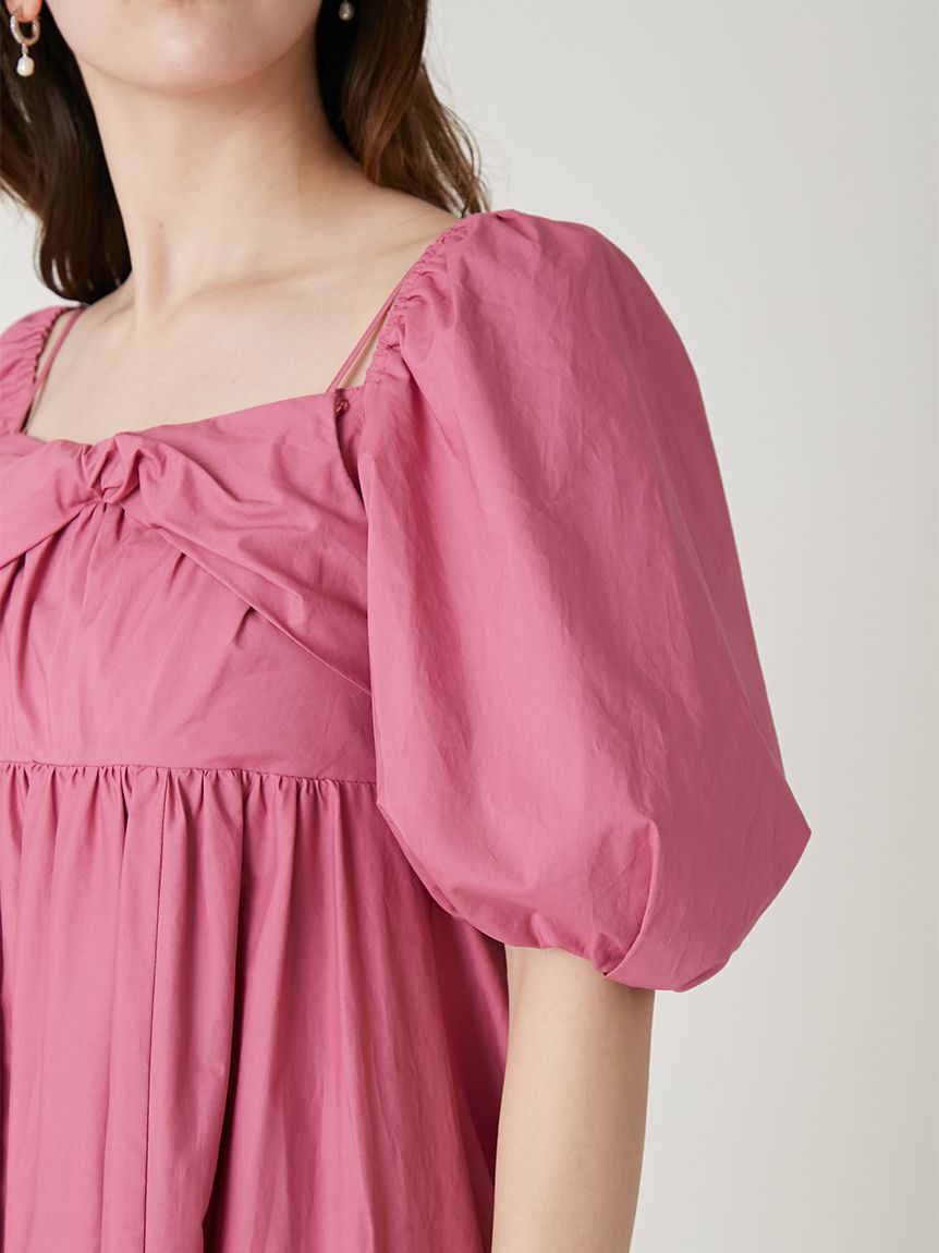 FRAY I.D「3wayパフスリーブエンブロイダリーワンピース」|ワンピース|