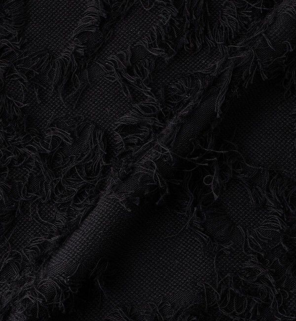  「フリンジジャカードクルーカーディガン」|ニット・セーター|