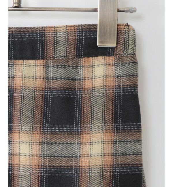 ikka kids「【キッズ】チェック柄マーメードスカート（120~160cm）」|スカート|