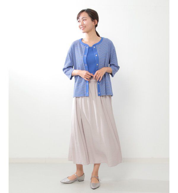 ikka「【2点セット】カーデタンクセットアンサンブル」|その他|