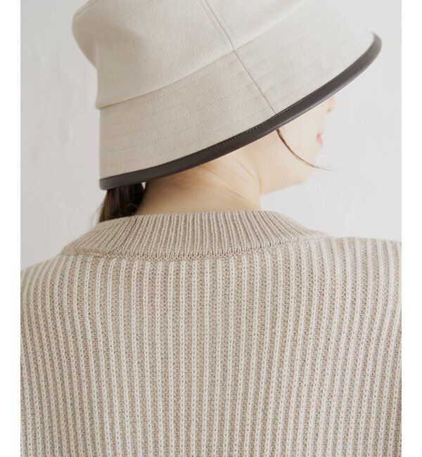 ikka「ストライプ柄ニットプルオーバー」|プルオーバー|