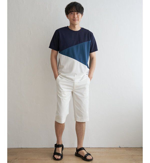 ikka「6.5分丈ドビーハーフパンツ」|その他|