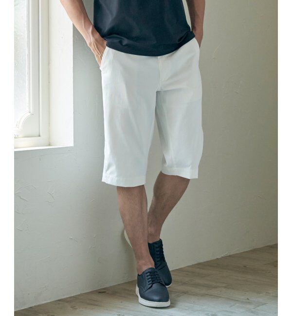 ikka「6.5分丈ドビーハーフパンツ」|その他|