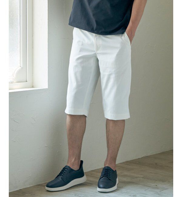 ikka「6.5分丈ドビーハーフパンツ」|その他|