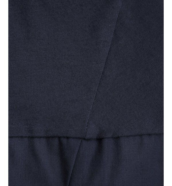 ikka「Aライン裾切り替えカットソー」|その他|