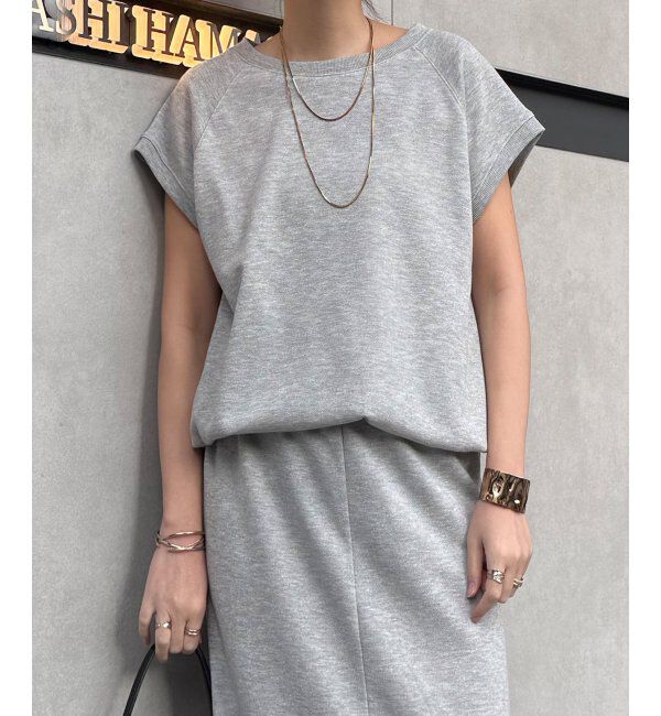 Lbc with Life「ラメ裏毛2WAYジップベストプルオーバー」|その他|