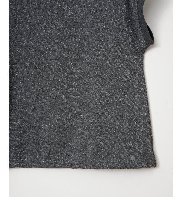 Lbc with Life「ラメ裏毛2WAYジップベストプルオーバー」|その他|