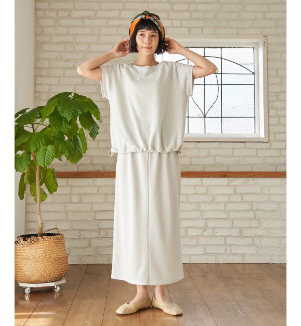 Lbc with Life「ラメ裏毛2WAYジップベストプルオーバー」|その他|