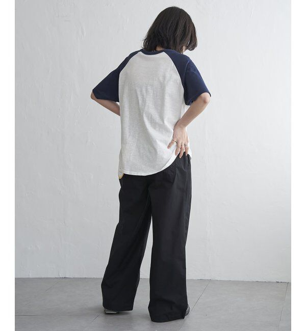 VENCE share style「WHISKERSラグランT」|Tシャツ・カットソー|